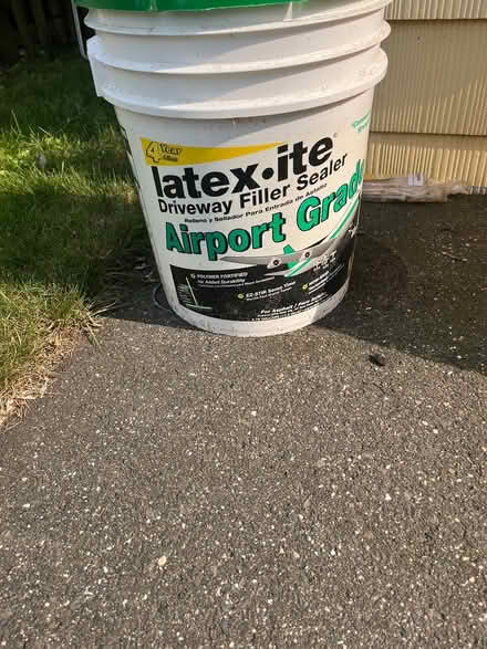 Photo of free 4.75 gal. Driveway sealer unopened (Easthampton…East Street area) #1