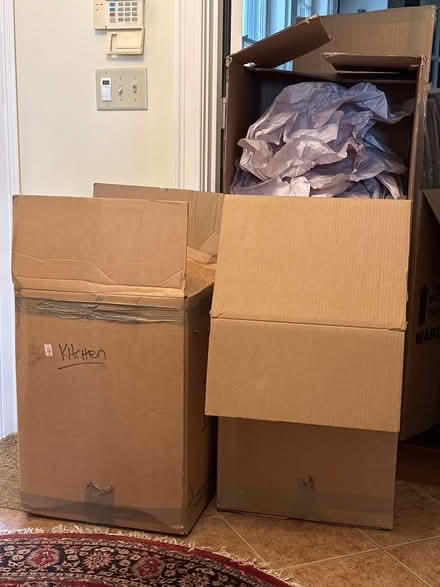 Photo of free Moving Boxes & Paper (Groton near Boutwell School) #1