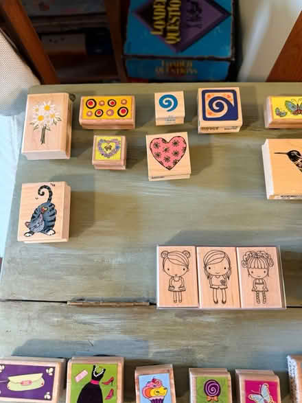 Photo of free Rubber Stamps - Some Never Used (Near 11 and Woodward) #2