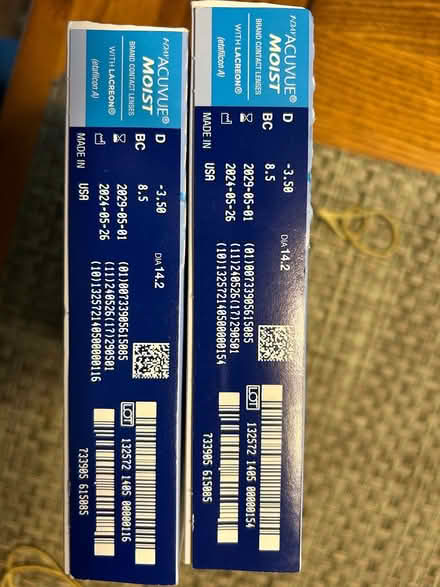 Photo of free Accuvue moist daily contacts (West Chester (Rt. 202 and 926)) #2