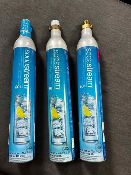 Photo of free Soda Stream CO2 canisters (Cambridgeport) #1