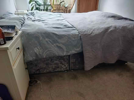 Photo of free Divan bed frame - double size 137cm (EH16, Prestonfield) #2