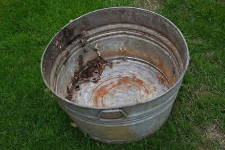 Photo of free Galvanised Tub (Wistow) #1