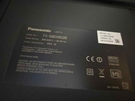 Photo of free 65" TV with wall bracket & opt stand (Basildon SS14) #2