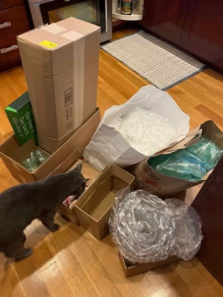 Photo of free Boxes with some packing material (Downers Grove) #1