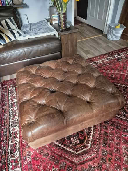 Photo of free Large footstool (Harold wood Rm3 0gd) #2