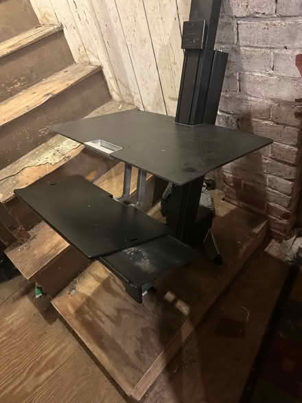 Photo of free Ergotron Sit stand desk workstation (Newton) #1
