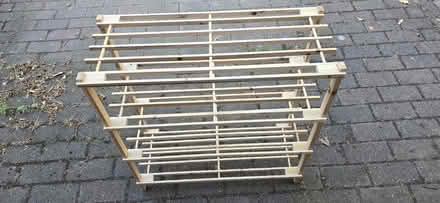 Photo of free 4-tier shoe rack (Micklefield LS25) #1