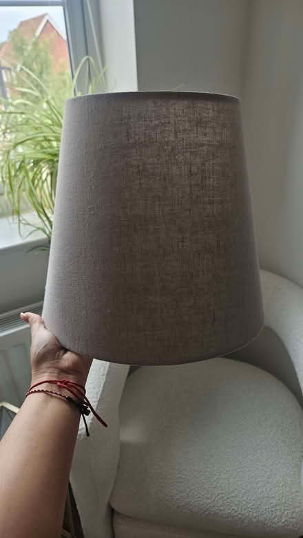 Photo of free Linen lampshade (Chineham Park RG24) #2