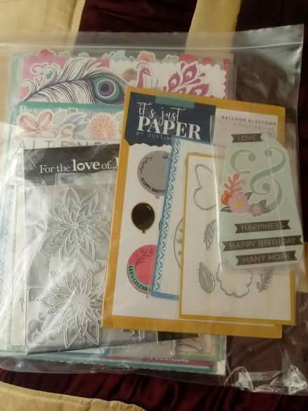 Photo of free Craft items mixed inc Dies + stamps (Tonbridge) #1