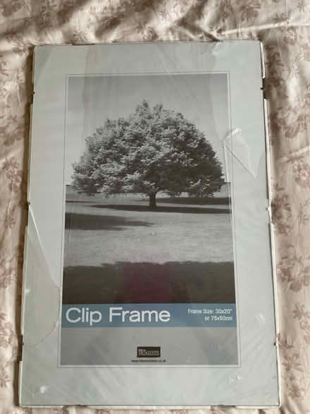 Photo of free Large clip frame 30x20” (Clermiston EH4) #1