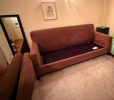 Photo of free Couch with queen size pull out (10025) #3