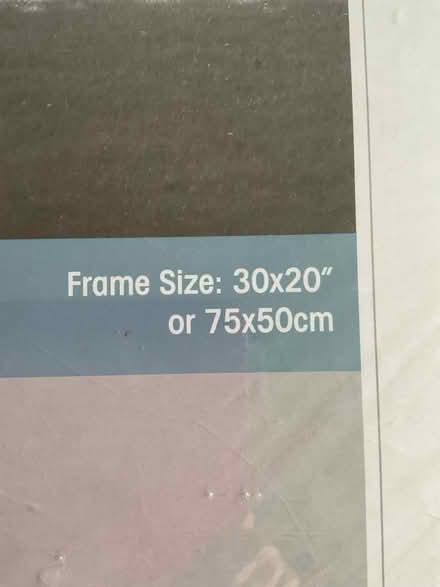 Photo of free Large clip frame 30x20” (Clermiston EH4) #2