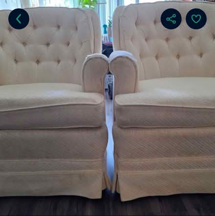 Photo of free 2 Free Sofa Chairs (75 Independence Way Cranston) #1