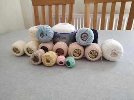 Photo of free Crochet cotton, assorted colours (Tilekiln TN38) #1