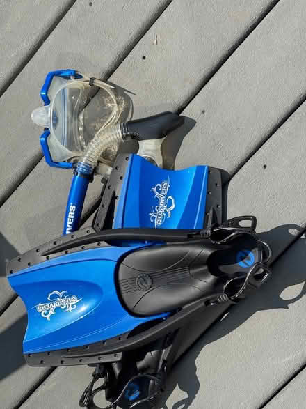 Photo of free 2 hardly-Used snorkeling sets (Media near 252 & Old State Rd) #2