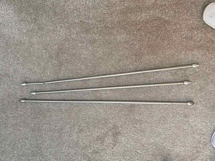 Photo of free Silver Curtain Rod x3 (Worlds End SW10) #2