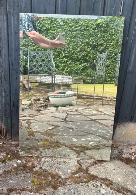 Photo of free Bevelled mirror glass - no frame (Lawley TF4) #1