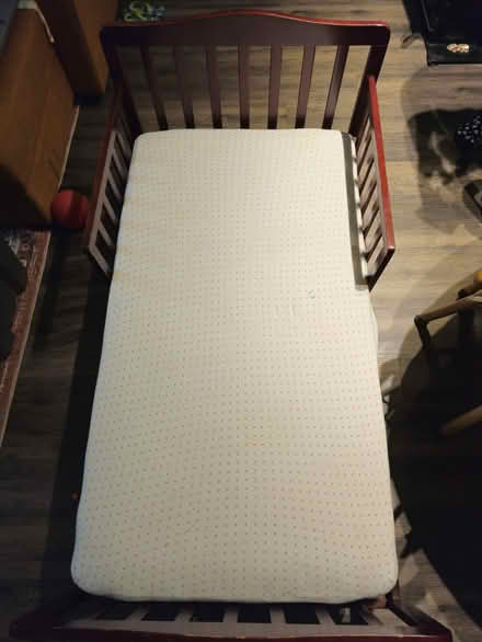 Photo of free Kids Bed Crib with Mattress (75 Independence Way Cranston) #1