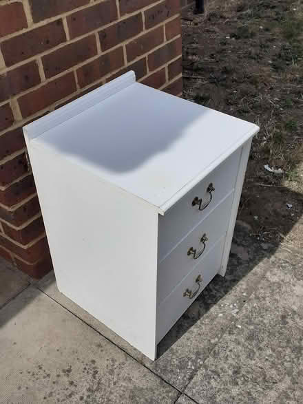 Photo of free Small 3 drawers unit (TW3 Hounslow) #2