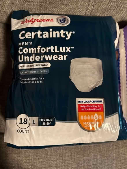 Photo of free Adult Depends, tampons, napkins (Montgomery) #4