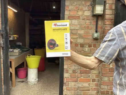 Photo of free Infrared poultry lamp (Burnham on Crouch CM0) #2