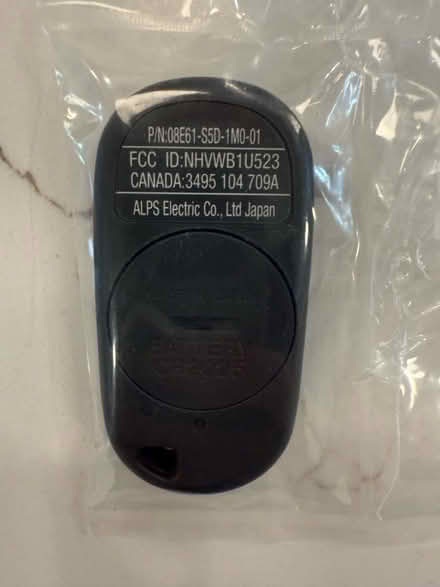 Photo of free HONDA Element/CRV Keyfob (New Market, Md Lake Linganore) #2