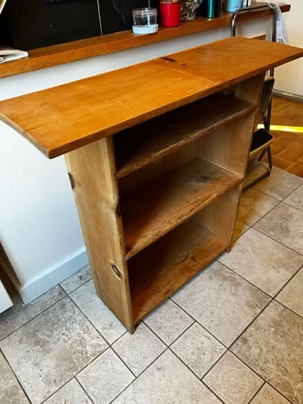 Photo of free 3-shelf island / work table (Cambridgeport) #2
