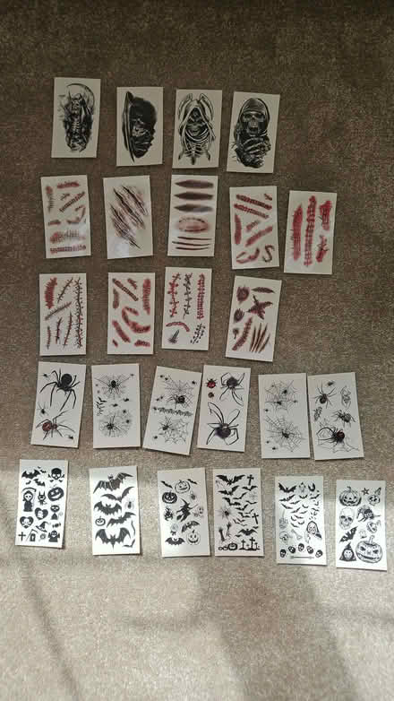 Photo of free Halloween temporary tattoos (Chineham Park RG24) #1