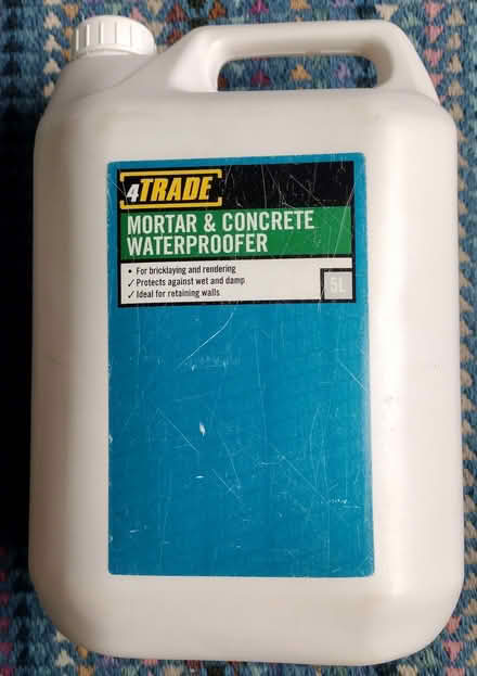 Photo of free concrete waterproofer (West Marina TN38) #1