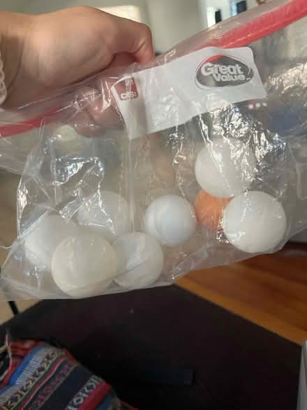 Photo of free 7 ping pong balls (Medford - Valley St) #1