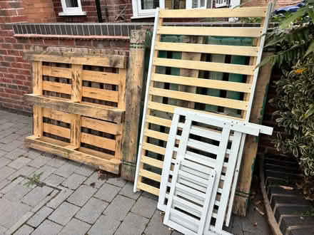 Photo of free 2 Wooden Pallets (Sharmans Cross B91) #1