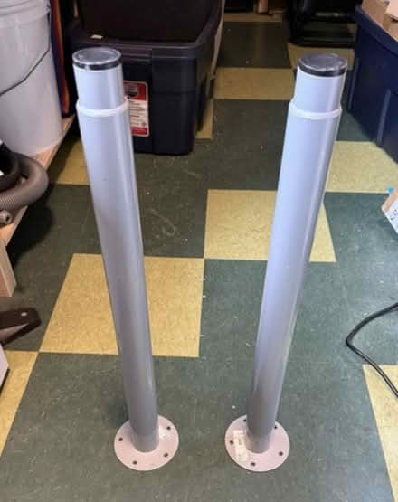 Photo of free Two adjustable table/desk legs (Cully) #1