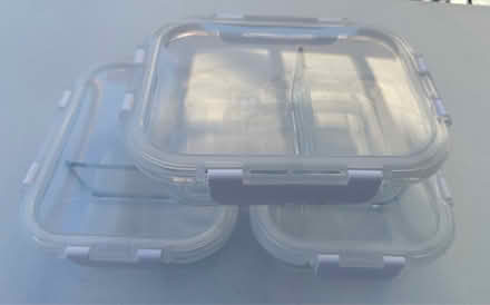 Photo of free 3 Glass Food Containers (Cascade - Fairwood) #1