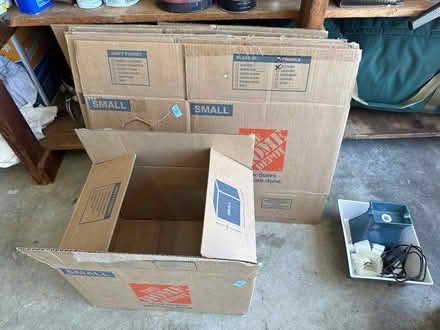 Photo of free Small Home Depot Moving Boxes (Alameda) #1