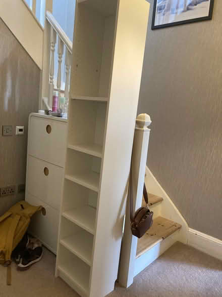 Photo of free tall narrow bookshelf/cabinet (Sciennes EH9) #1