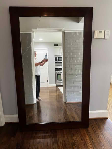 Photo of free wood frame floor mirror (West Buckhead) #2