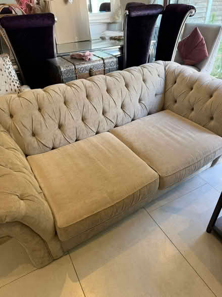 Photo of free Chesterfield-Style Sofa (Kensington Area, London) #1