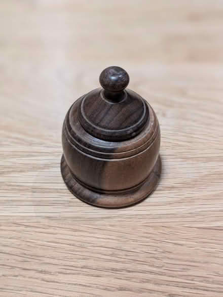 Photo of free Small wooden pot/box with lid (W7) #1