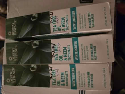Photo of free Fluoride-, Gluten-free toothpaste (San Leandro) #1