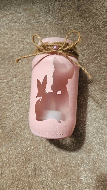 Photo of free Pink bambi jar (Chineham Park RG24) #1