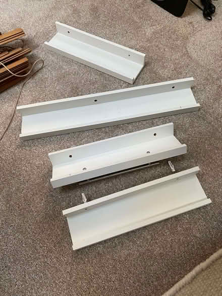 Photo of free White Floating Picture Ledges (Worlds End SW10) #1
