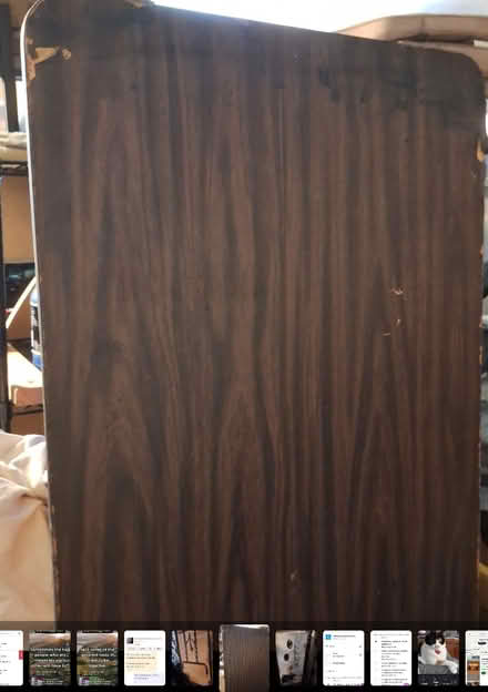 Photo of free 6ft Brown folding table (hillsboro and lyons) #1