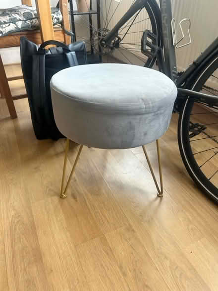 Photo of free Grey stool (Brixton Hill, SW2) #1