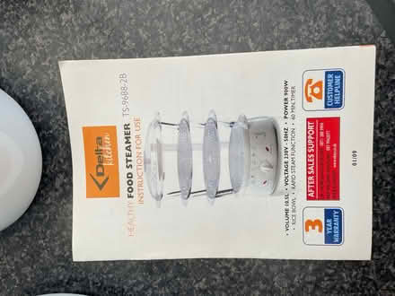 Photo of free Food steamer (Parkstone BH14) #3