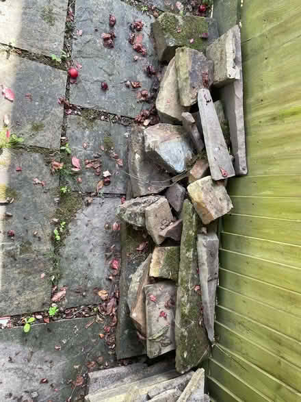 Photo of free Broken paving slabs (Silverhill TN37) #2