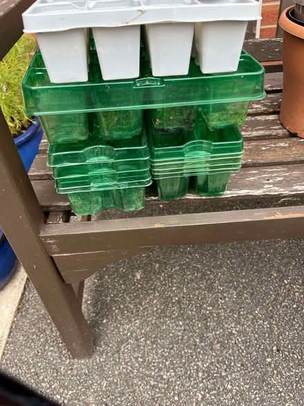 Photo of free garden pots + baskets + seed trays (Denby DE5) #2