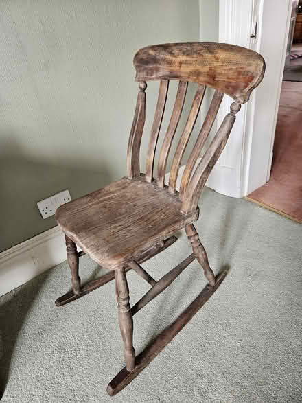 Photo of free wooden rocking chair (Workington Ashfield CA14) #2