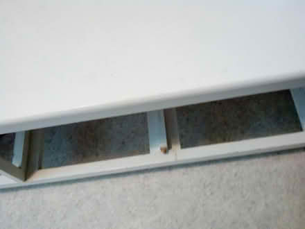 Photo of free White bench (kids sitting height) (Edinburgh EH17) #2