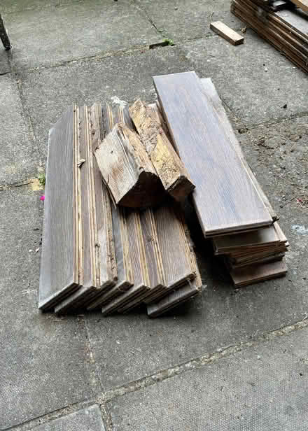 Photo of free Assorted floorboards + other wood (Highbury Barn N5) #2